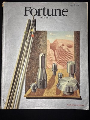 Fortune magazine May 1946 full magazine-Large format-Atom Bomb physics-Einstein