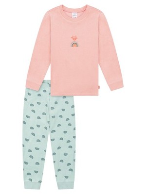 Schiesser Mädchen Pyjama Nightwear Schlafanzug NachtwÃ¤sche Baumwolle
