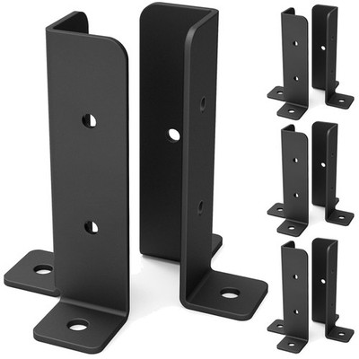 Adjustable Deck Post Anchor Brackets - Set of 8