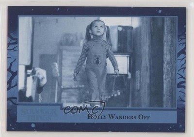 2018 Topps Stranger Things The Upside Down 13/99 Holly Wheeler Wanders Off 0ad