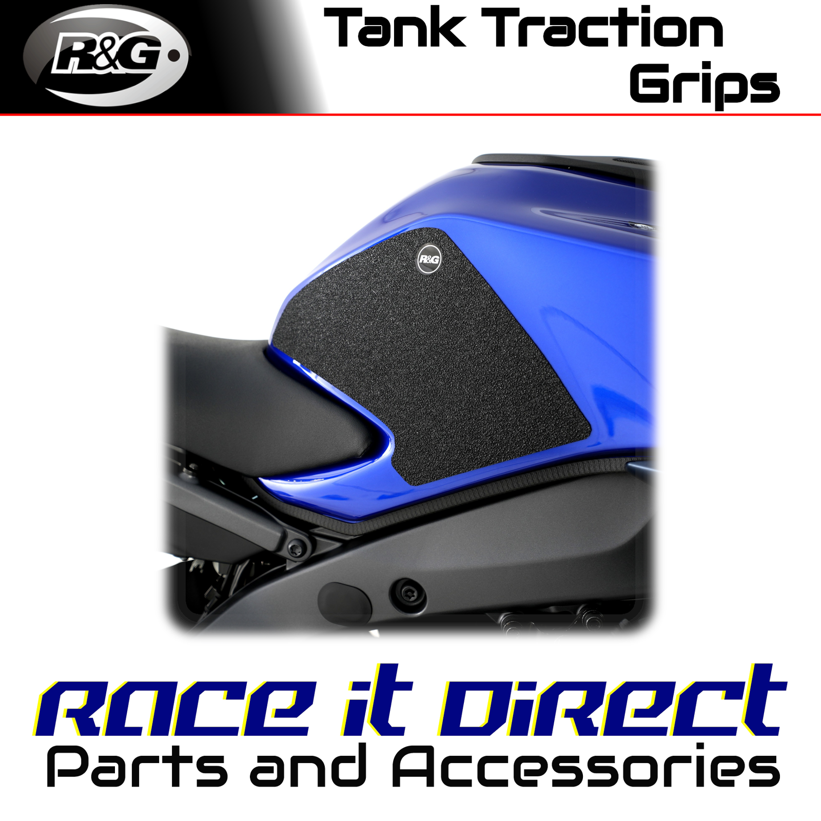 R&G - EZRG947BL - Tank Traction Grips