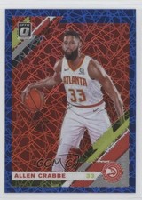 2019-20 Panini Donruss Optic Blue Velocity Prizm Allen Crabbe #12 03pf