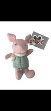 Disney Vintage Plush "Piglet" the Pig Bean Bag from Winnie the Pooh,