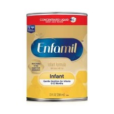 Enfamil Infant Formula Unflavored 13 oz Can Concentrate with Iron