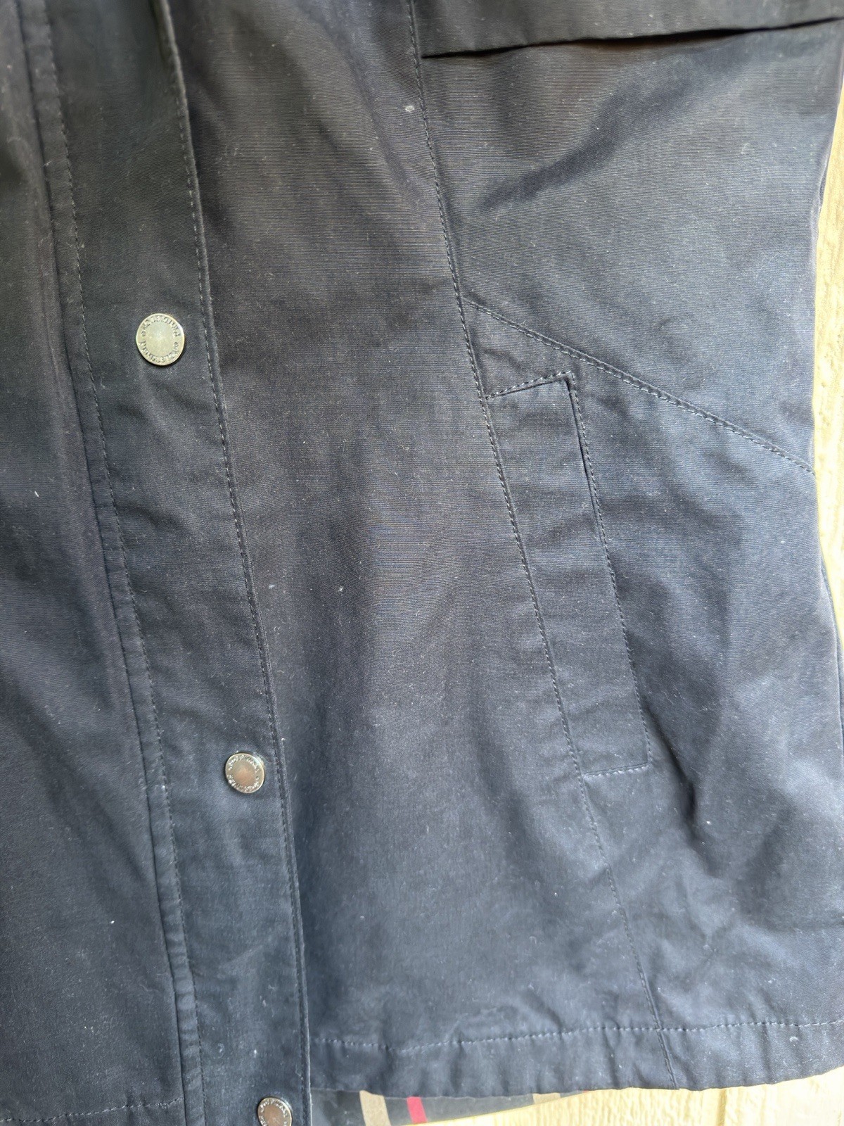 Pendleton Rain Jacket Hooded Waterproof Navy Blue… - image 4