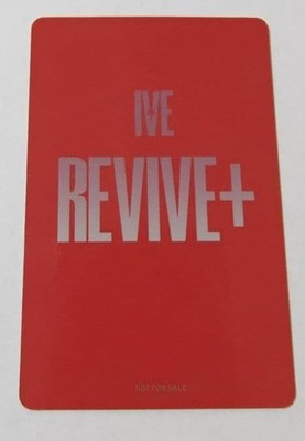 IVE revive+ 4/19 OSAKA Official Photo card Trading card PC | eBay