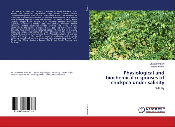 Physiological And Biochemical Responses Of Chickpea Under Salinity Salinity Buch-image