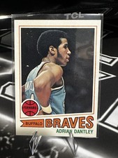 1977-78 Topps Adrian Dantley #56 Rookie Card White Back (RC) - Buffalo Braves. rookie card picture