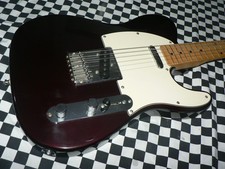 Awesome 1992 Made In Korea Squier Telecaster, midnight Wine, Timewarp Condition