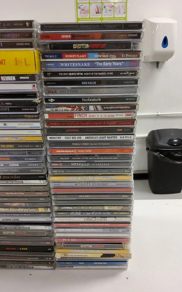 105 x Metal CD Joblot- ACDC GunsNRoses BlackSabath Metallica 38 - Image 4 of 4