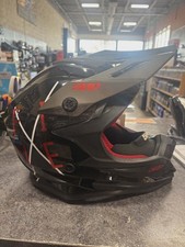 509 - ALTITUDE- BLACK AURA- SNOWMOBILE HELMET...