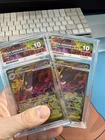 Mega Gengar #284/217 Pokemon Ascended Heroes Ace 10 Gem Mint - x2