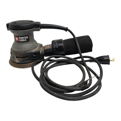 #ad Porter Cable Sander 382 Random Orbit 5 In Corded Black Gray Tool $39.99