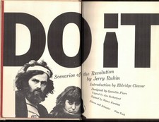 Do It! Jerry Rubin First Edition First Printing Simon & Schuster 1970 Hardcover