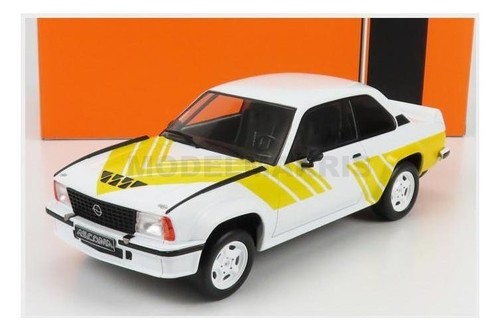 Opel Ascona B 400 Blanche - Déco 1982 - 1/18 IXO - Miniature Neuve