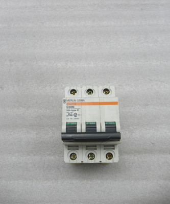 Merlin Gerin Multi9 C60N 16a-type D 3 Pole Circuit Breaker (Fast Shipping)