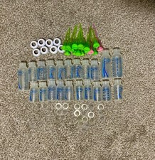 Dr. Brown's Baby Bottles, Caps, Nipples, and Vents. Large Set.