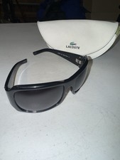 Lacoste LA12617 Black Wrap Sunglasses 62mm w/ Case