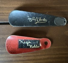 2 Vintage Shoe Horns Advertising Mexico