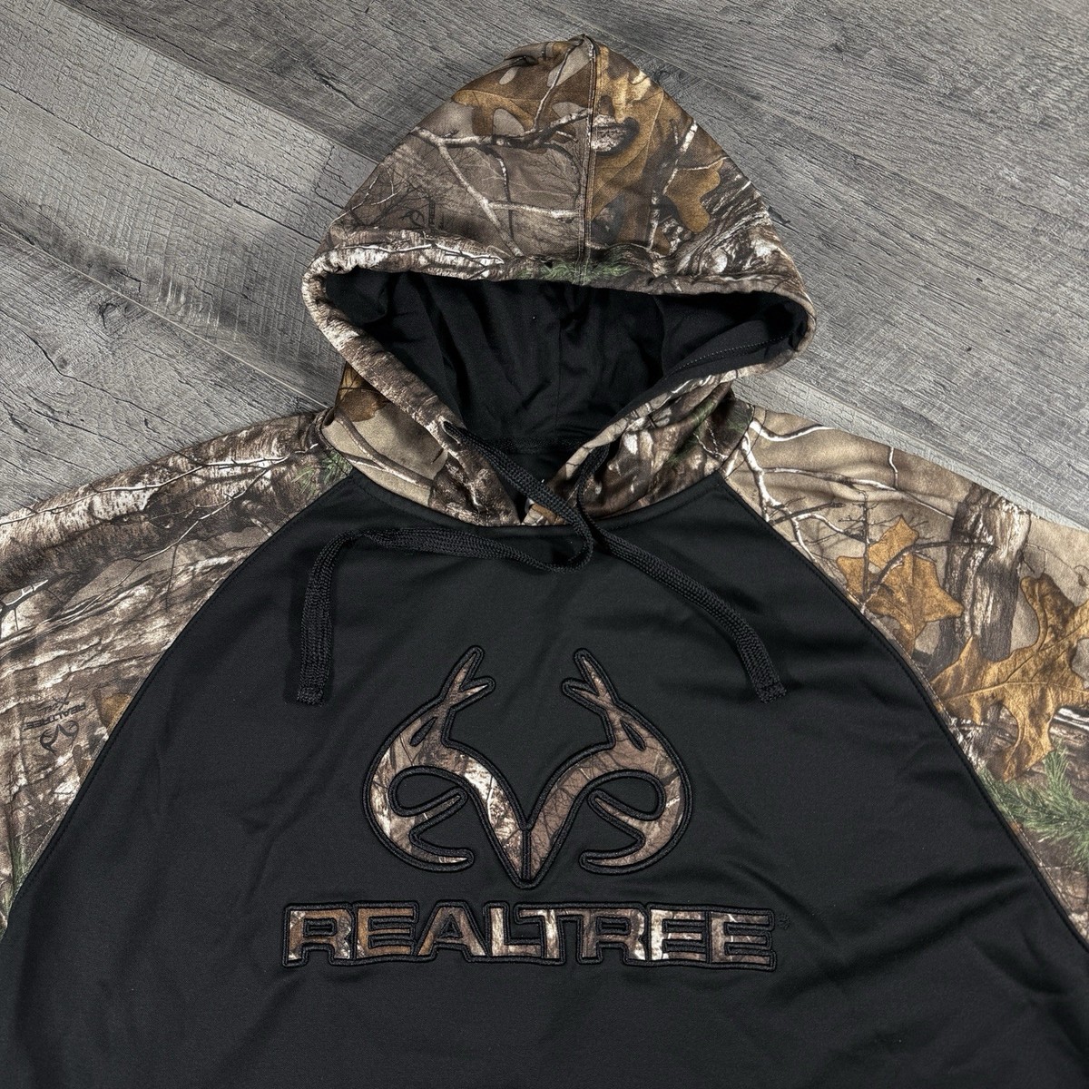 Realtree Buckhorn River Camo Hoodie Men's Size XL