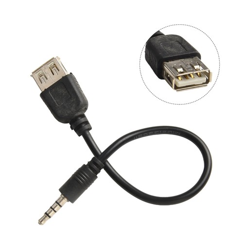 Easy to Use Male to Female USB 2 0 Type A to 3 5mm AUX Converter Cable - Picture 4 of 12