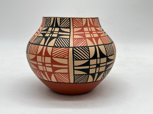 Native American Jemez pottery vase Dorela Tosa - 第 3/5 張圖片