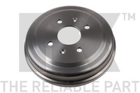 2X Bremstrommel NK 255005 FüR T200 Chevrolet T255 Aveo Daewoo T250 Kalos Spark