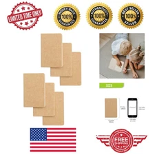 Stylish 6 Pack Mini Notebooks - 3.5" x 5.5" Softcover Journals for Daily Use