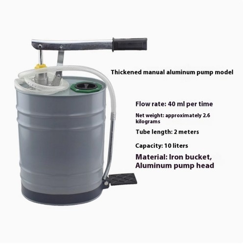 Manueller Öleinfüllstutzen Handdruckpumpe Pumpmaschine Getriebeölfüllpumpen - Bild 10 von 22