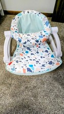 Fisher-Price Sit-Me-Up Floor Infant Seat Pacific Pebble Portable Compact
