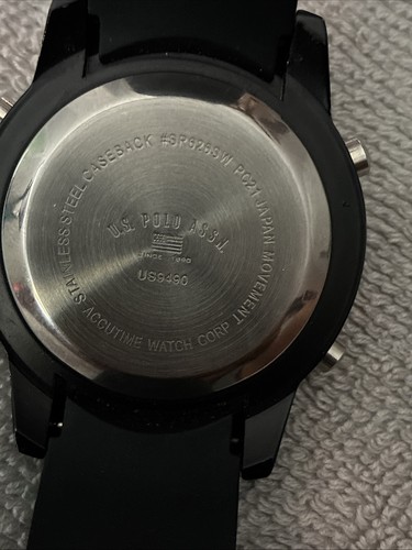 U.S. Polo Assn. Polo US9490 Wrist Watch for Men Japan Movement Needs Battery - Picture 5 of 5