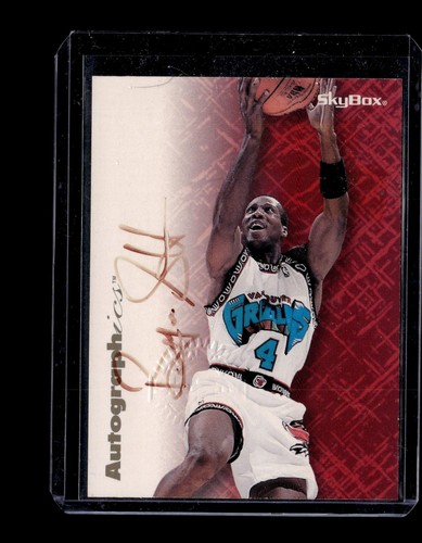1996-97 SkyBox Premium Autographics Black Ink #NNO Byron Scott - Picture 1 of 2