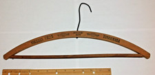 Vtg Wood Hanger Dollar Dry Cleaning Buffalo Niagara Falls Rochester Syracuse NY