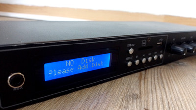 IMG Stageline DMP 130MIX MP3 Player Mic/Line  Mixer  19'' RCA  XLR Profi Gerät''