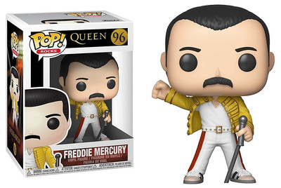 Funko POP Rocks Queen Freddie Mercury Wembley 86 #96 Vinyl Figur
