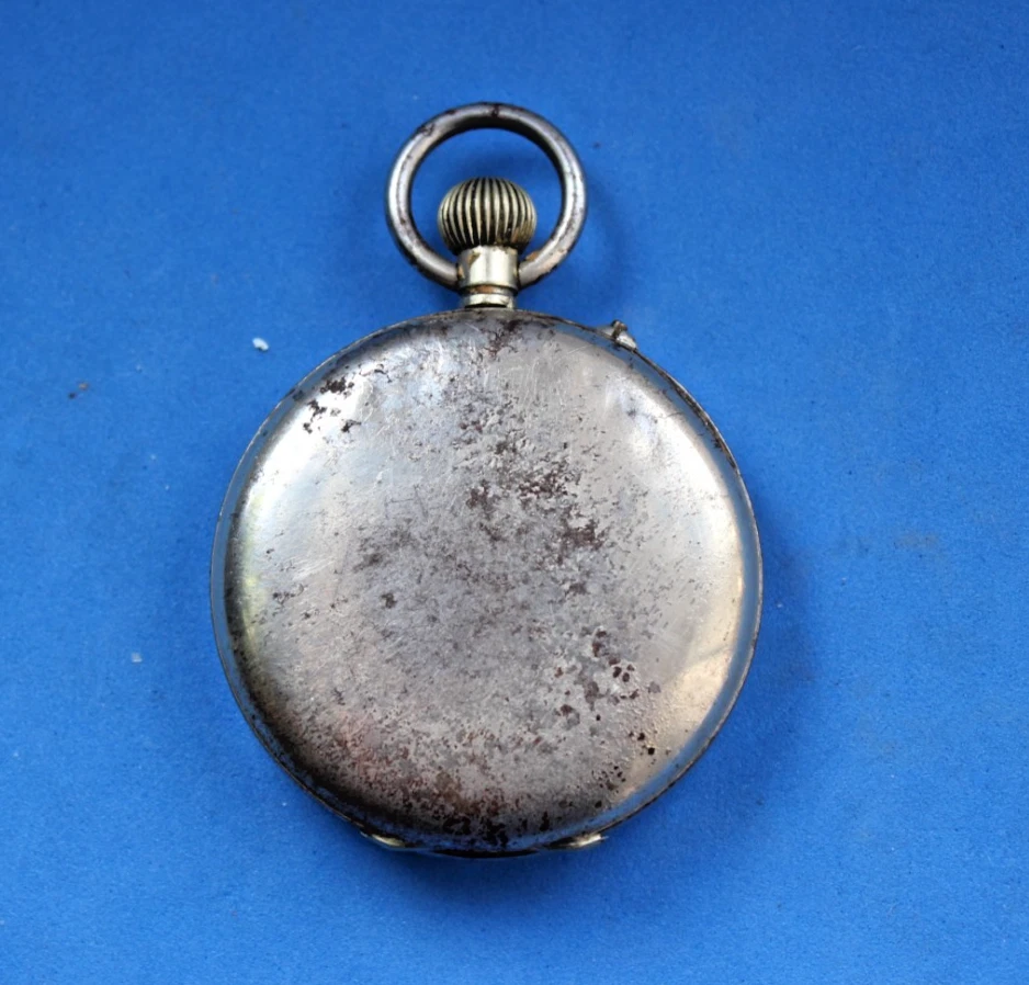 Reloj Bolsillo Suizo Hombre Vintage Años 1920-1940 Foto 3 de 4