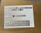 roosevelt  mercury dimes silver coins 75 total