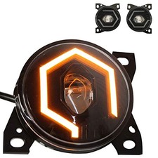 Full LED Fog Lights Lamps Pair Truck Fog Lights Assembly Passenger Driver