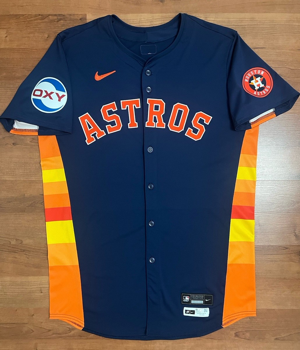 Houston Astros Game Issued Jersey Yordan Alvarez #44 Blue