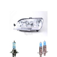 Halogen Scheinwerfer Frontscheinwerfer Links H7/H1/H1 FüR Fiat Idea Inkl. Lampen