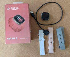 Fitbit Versa 3 Wristband Activity Tracker - gold