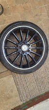 MERCEDES A CLASS AMG-LINE 18" ALLOY WHEEL RIM BLACK D/CUT A1764010200 Made 2014