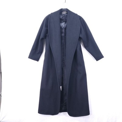VINTAGE David Benjamin Designer Collection Coat Sz 6 100% Pure Wool Long Length 