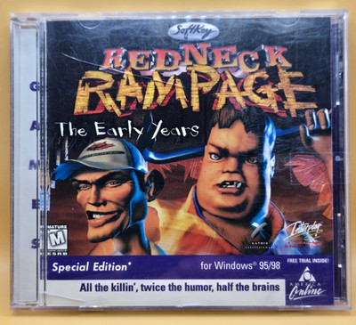 Redneck Rampage: The Early Years (Special Edition) Windows PC CD-Rom Game 1998