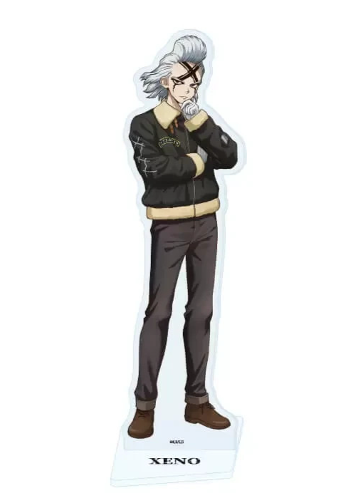 Dr.STONE Acrylic Stand Figure Xeno Stanley Set 2 Flight Jacket ver