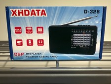 XHDATA D-328 Portable FM/AM/SW Radio  MP3 Player