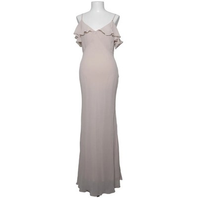 Warehouse, Maxikleid, Größe: 36, Beige, Polyester, Einfarbig, Damen #tXO