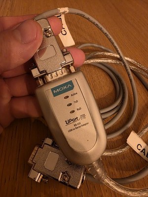 1 Stück Moxa UPORT 1110 RS232 1-Port USB-zu-Seriell Konverter