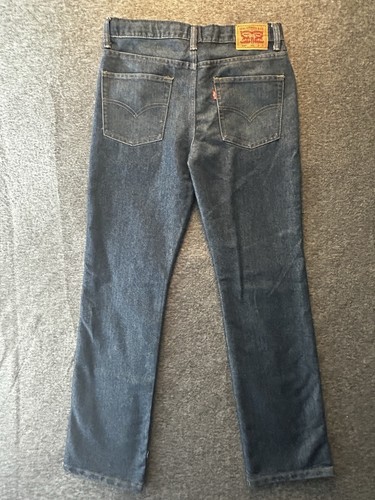 Levi’s 514 Straight Regular Fit Through Thigh Boys 18 Denim Jeans 29”x 31” NWT - Picture 9 of 14