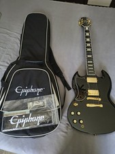 Epiphone SG Custom Ebony LH   Linkshänder   ...